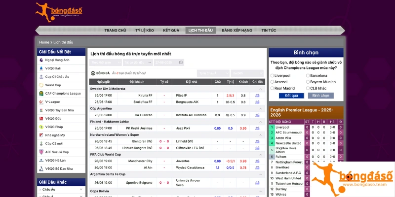 Lịch thi đấu truyền thống và trực tuyến khác nhau gì?
