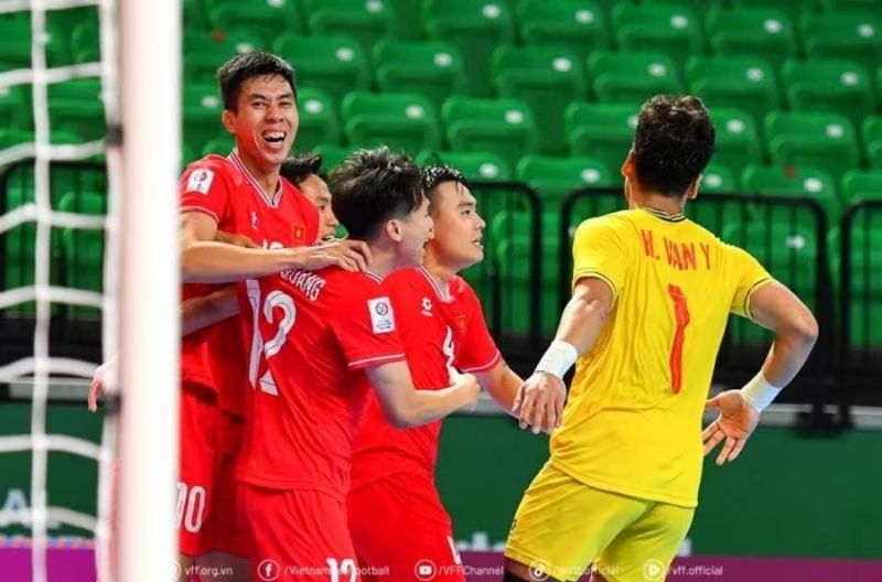 Futsal Việt Nam kết thúc SEA Games 33 với chiến thắng trước Myanmar