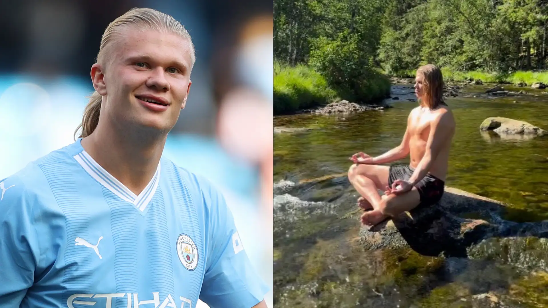 Haaland duy trì thói quen tập thiền